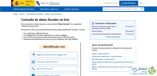 Calendario del contribuyente abril 2025
