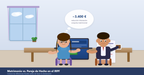 Matrimonio o pareja de hecho: ¿qué cambia en tu declaración de la renta? 3 Matrimonio o pareja de hecho: claves en el IRPF
