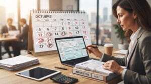 calendario del contribuyente Octubre 2026